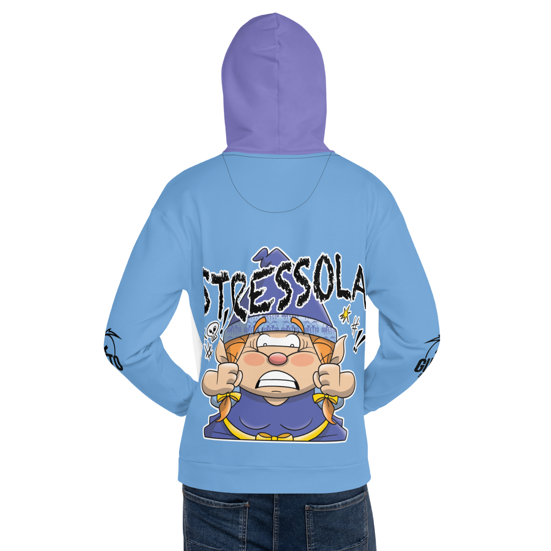 Felpa con cappuccio Uomo/Donna STRESSOLA - Gufetto Brand 