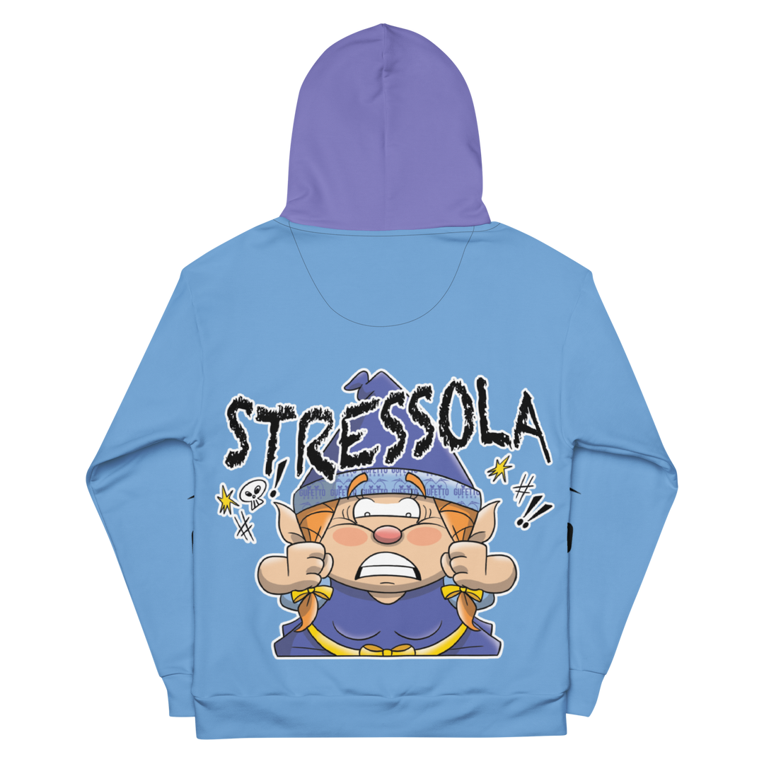 Felpa con cappuccio Uomo/Donna STRESSOLA - Gufetto Brand 