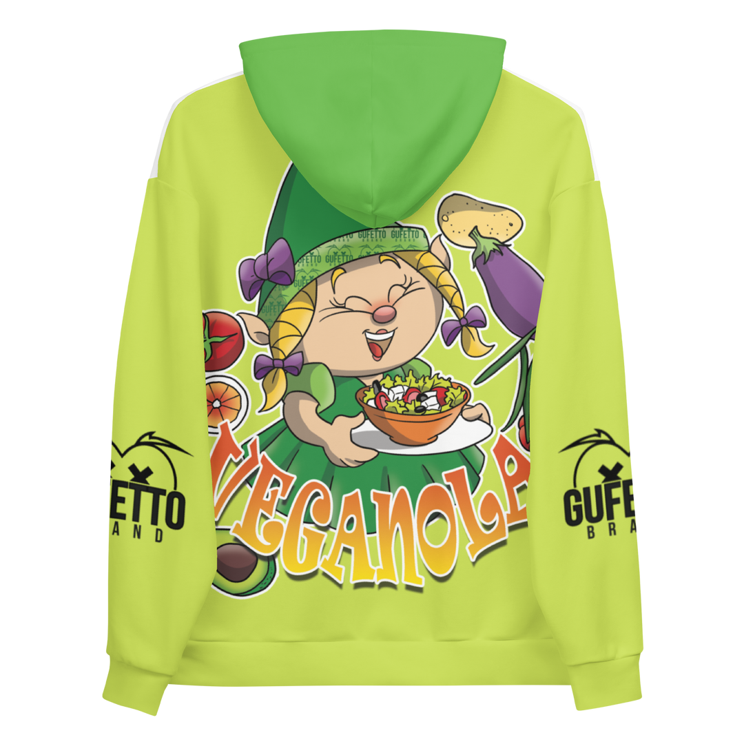 Felpa con cappuccio Uomo/Donna VEGANOLA - Gufetto Brand 