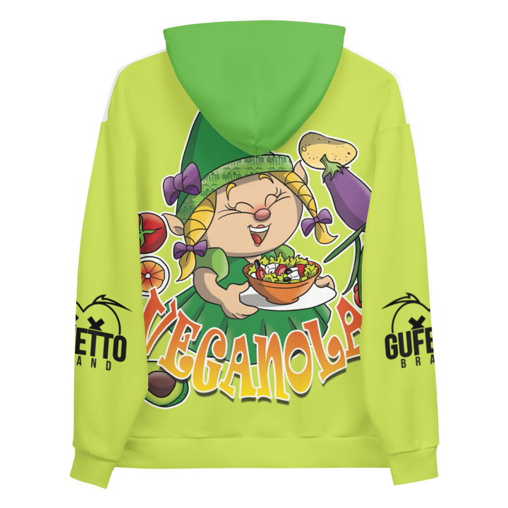 Felpa con cappuccio Uomo/Donna VEGANOLA - Gufetto Brand 