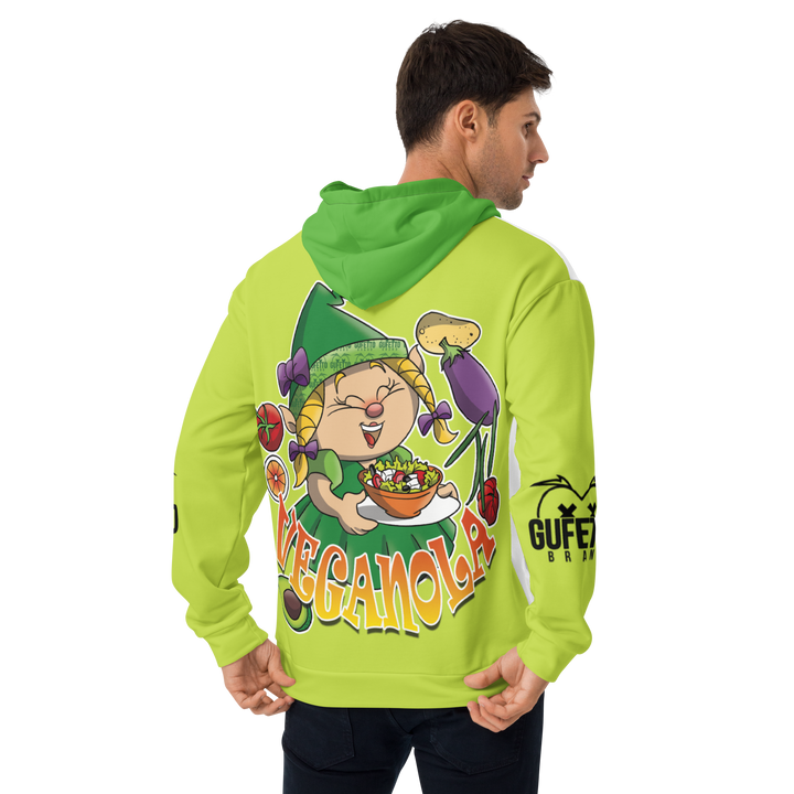 Felpa con cappuccio Uomo/Donna VEGANOLA - Gufetto Brand 