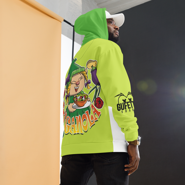 Felpa con cappuccio Uomo/Donna VEGANOLA - Gufetto Brand 