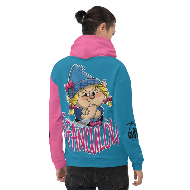 Felpa con cappuccio Uomo/Donna SFANCULOLA - Gufetto Brand 