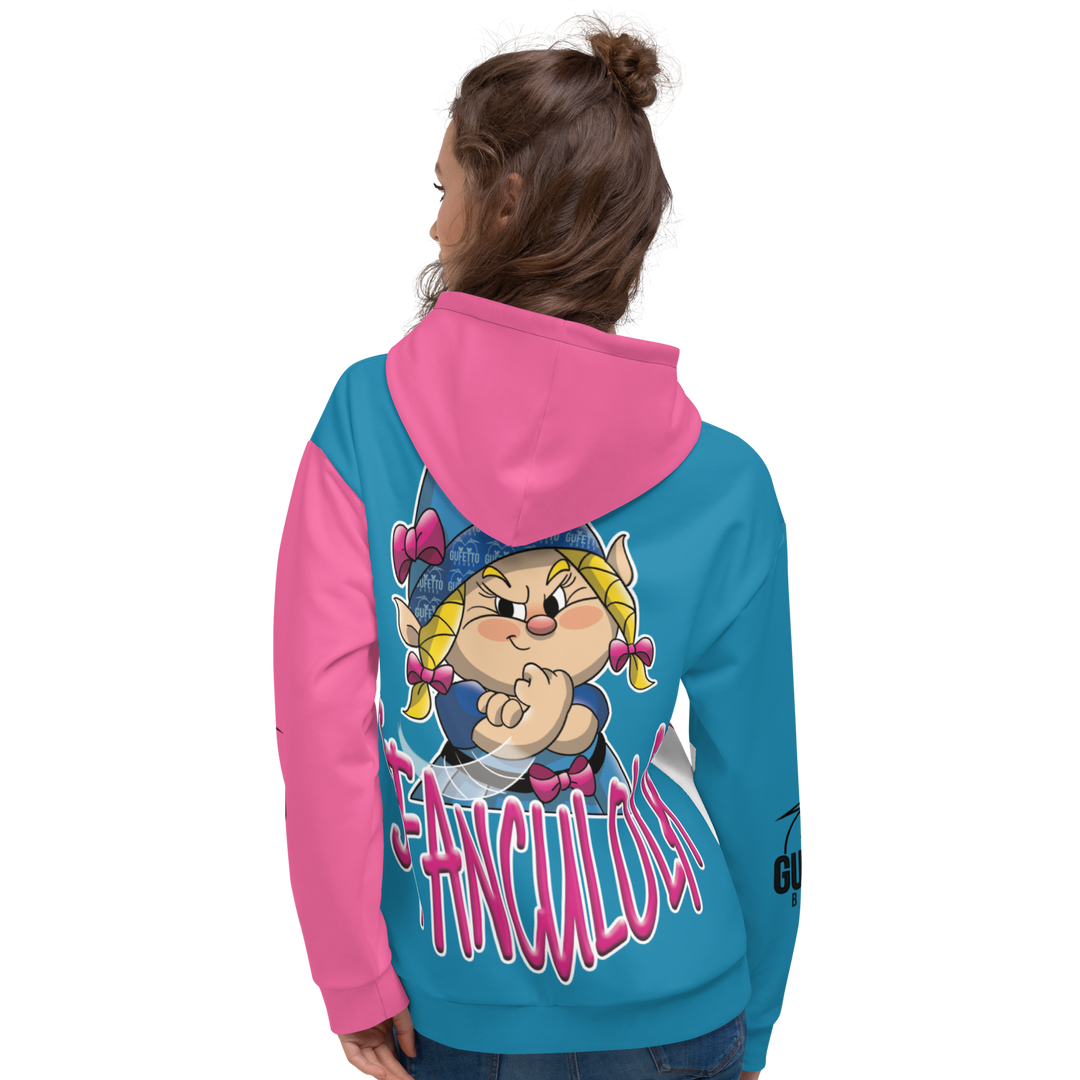 Felpa con cappuccio Uomo/Donna SFANCULOLA - Gufetto Brand 