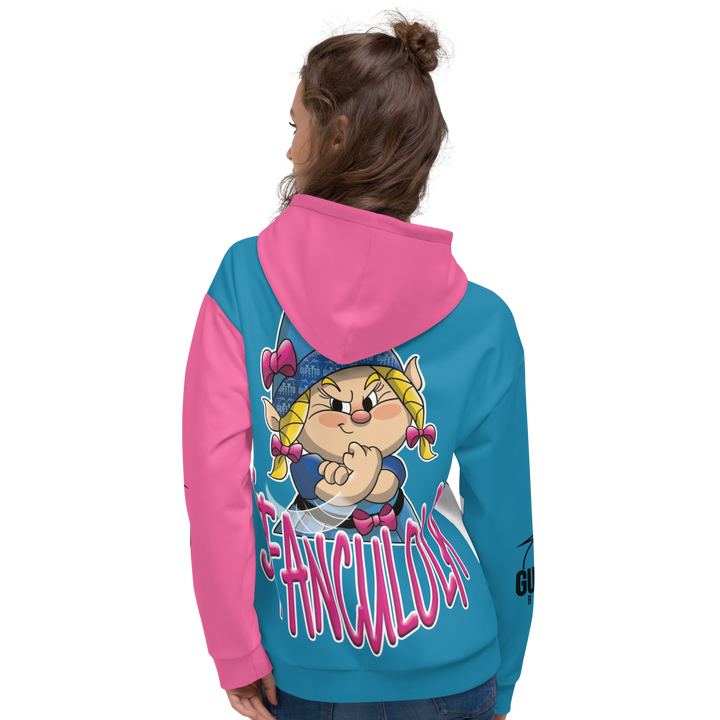 Felpa con cappuccio Uomo/Donna SFANCULOLA - Gufetto Brand 