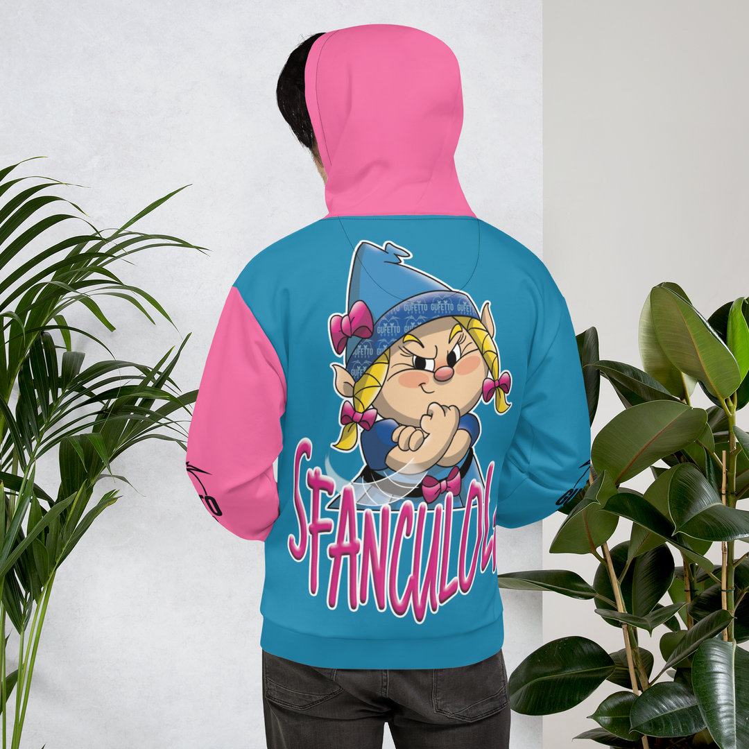 Felpa con cappuccio Uomo/Donna SFANCULOLA - Gufetto Brand 