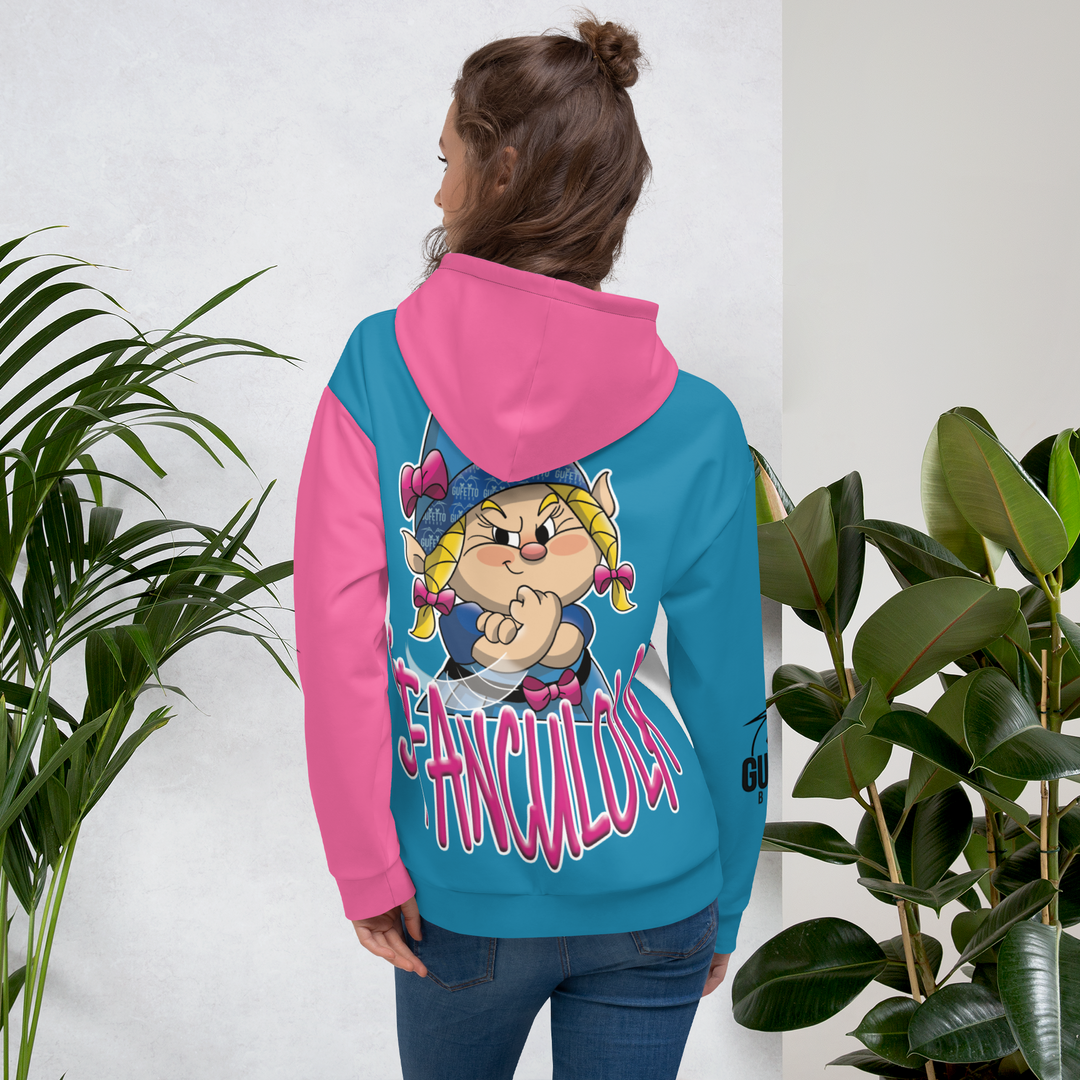 Felpa con cappuccio Uomo/Donna SFANCULOLA - Gufetto Brand 