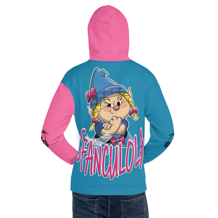 Felpa con cappuccio Uomo/Donna SFANCULOLA - Gufetto Brand 