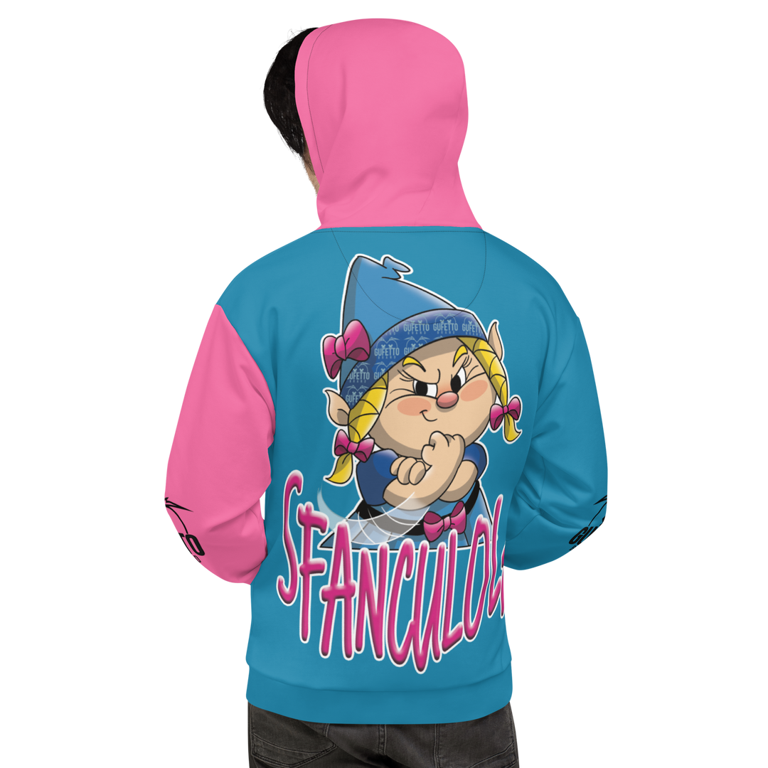 Felpa con cappuccio Uomo/Donna SFANCULOLA - Gufetto Brand 