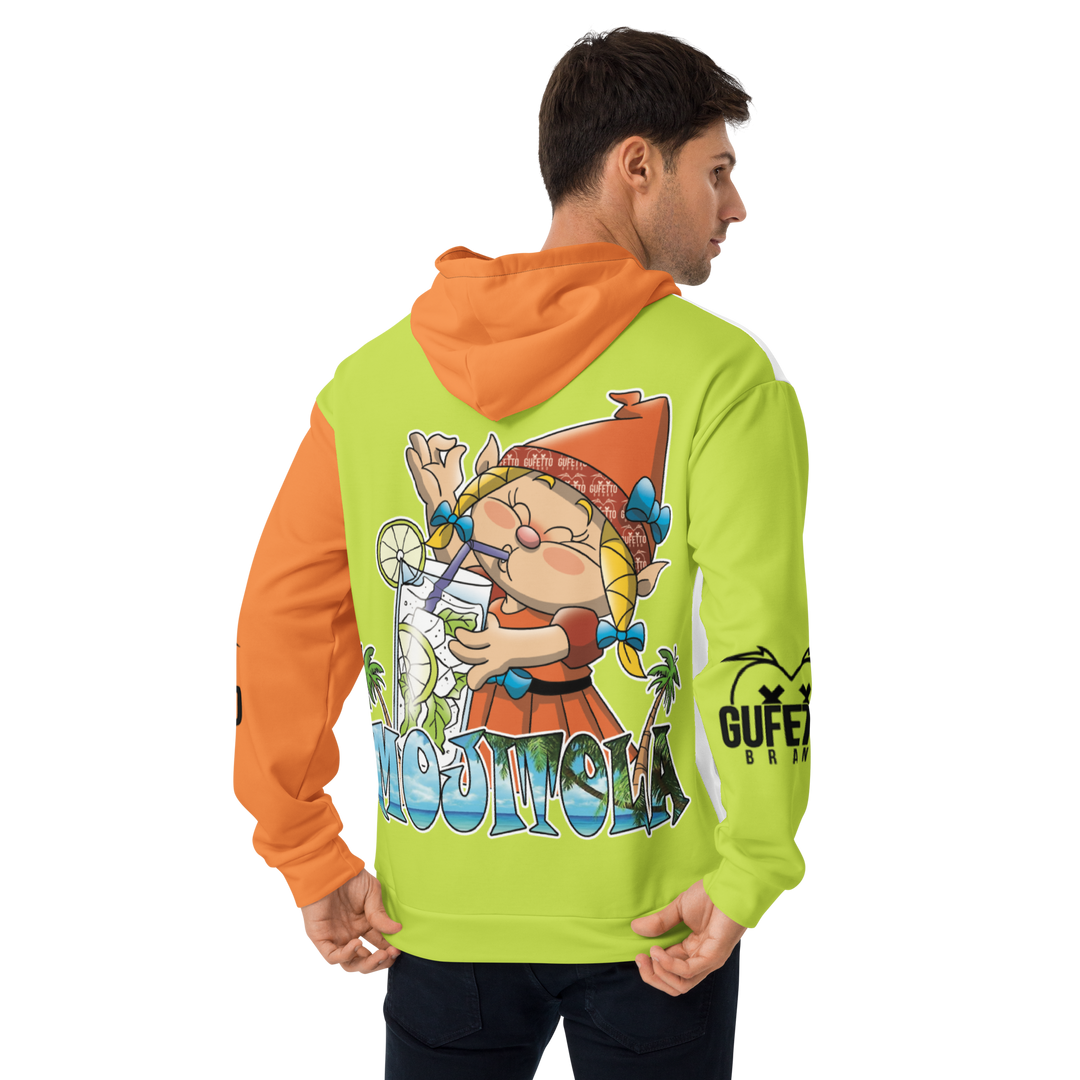 Felpa con cappuccio Uomo/Donna MOJITOLA - Gufetto Brand 