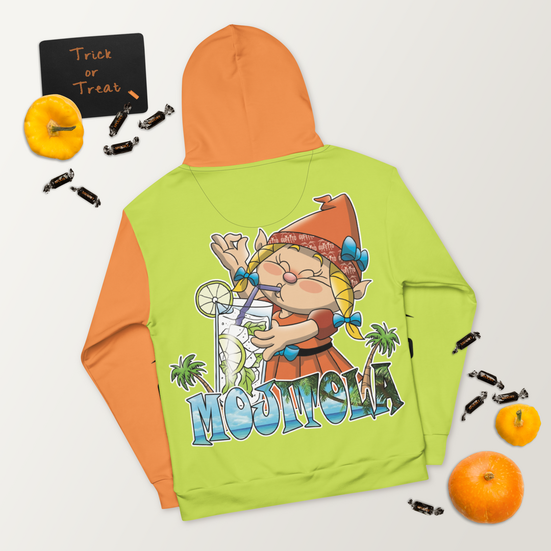 Felpa con cappuccio Uomo/Donna MOJITOLA - Gufetto Brand 