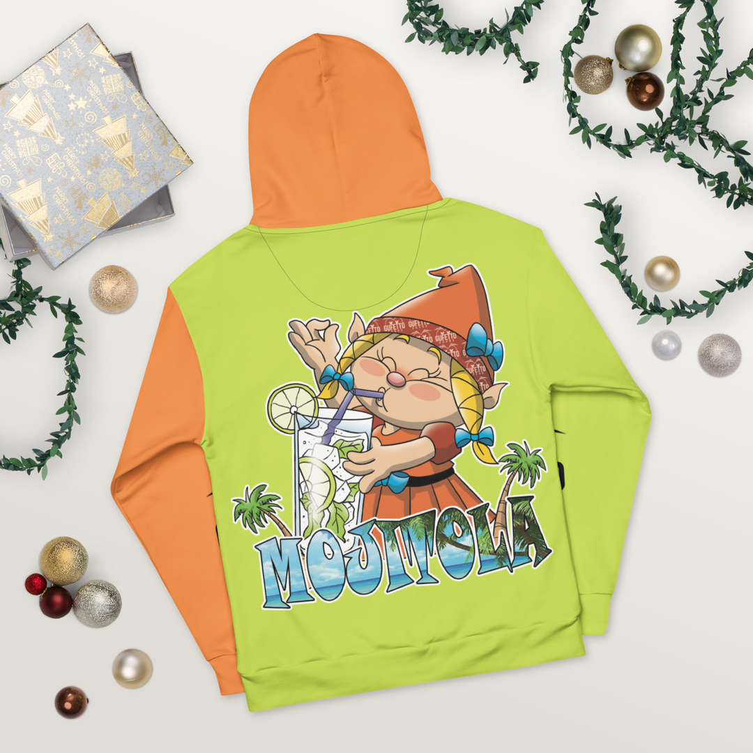 Felpa con cappuccio Uomo/Donna MOJITOLA - Gufetto Brand 