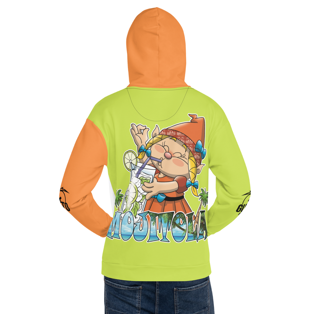 Felpa con cappuccio Uomo/Donna MOJITOLA - Gufetto Brand 