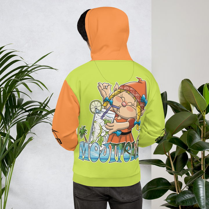 Felpa con cappuccio Uomo/Donna MOJITOLA - Gufetto Brand 