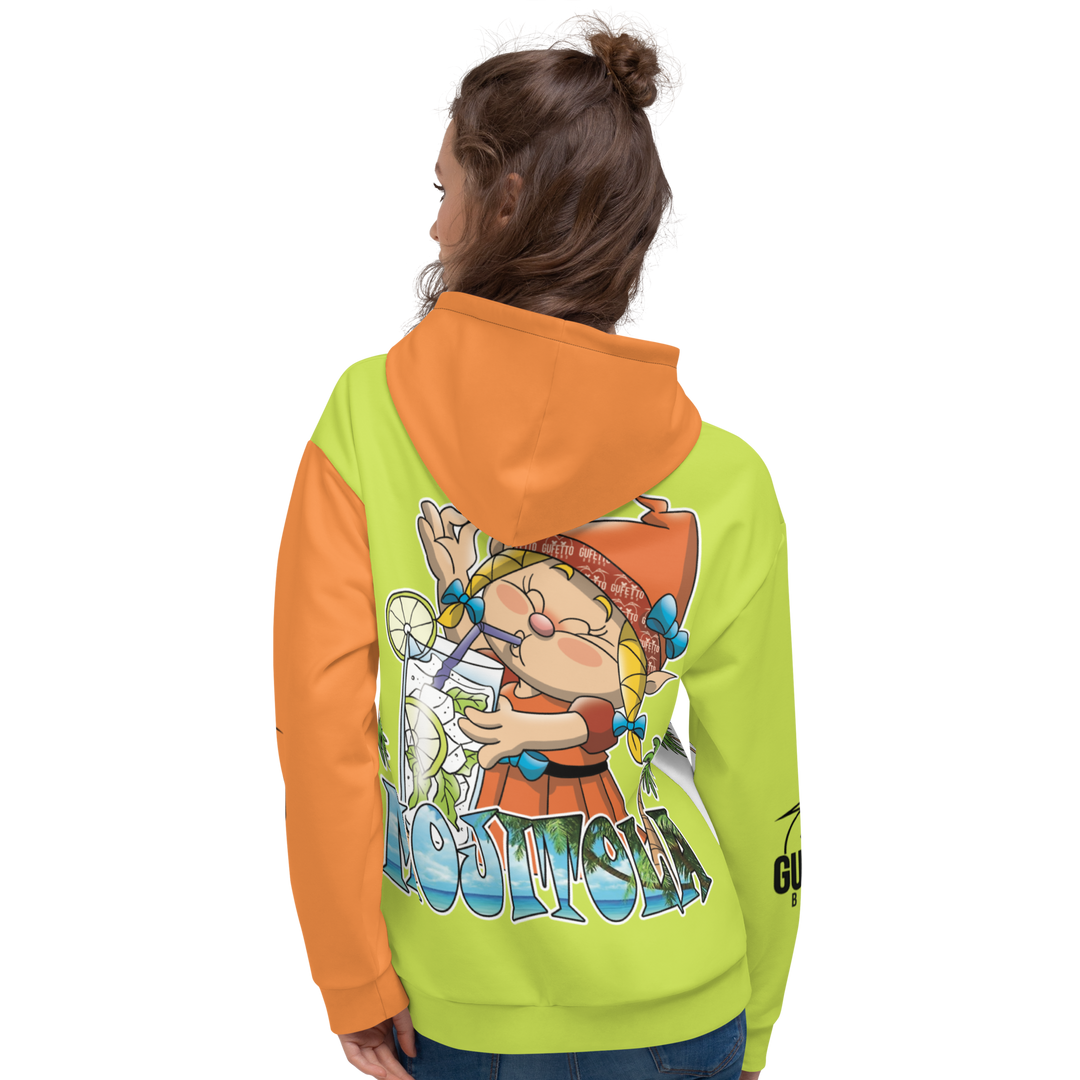 Felpa con cappuccio Uomo/Donna MOJITOLA - Gufetto Brand 