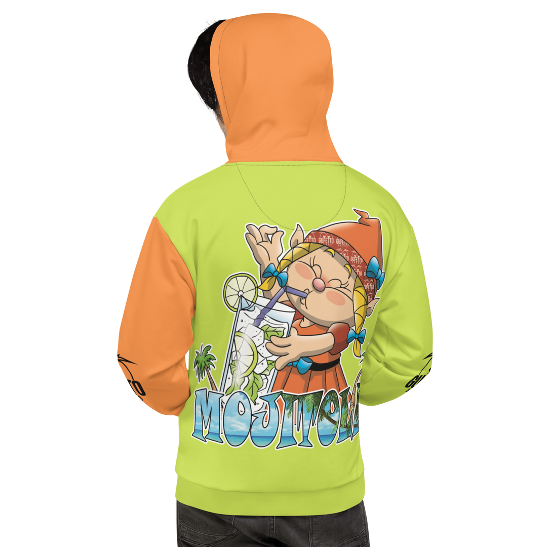 Felpa con cappuccio Uomo/Donna MOJITOLA - Gufetto Brand 