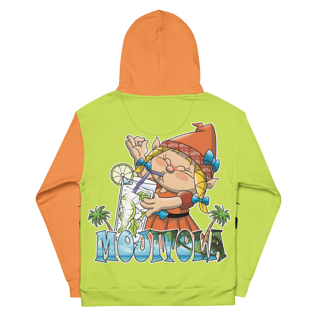 Felpa con cappuccio Uomo/Donna MOJITOLA - Gufetto Brand 