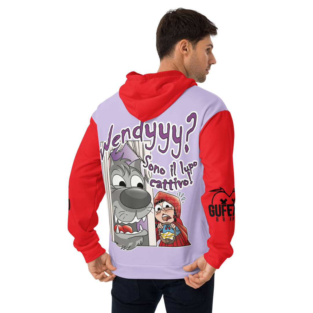 Felpa con cappuccio Uomo/Donna WENDY - Gufetto Brand 