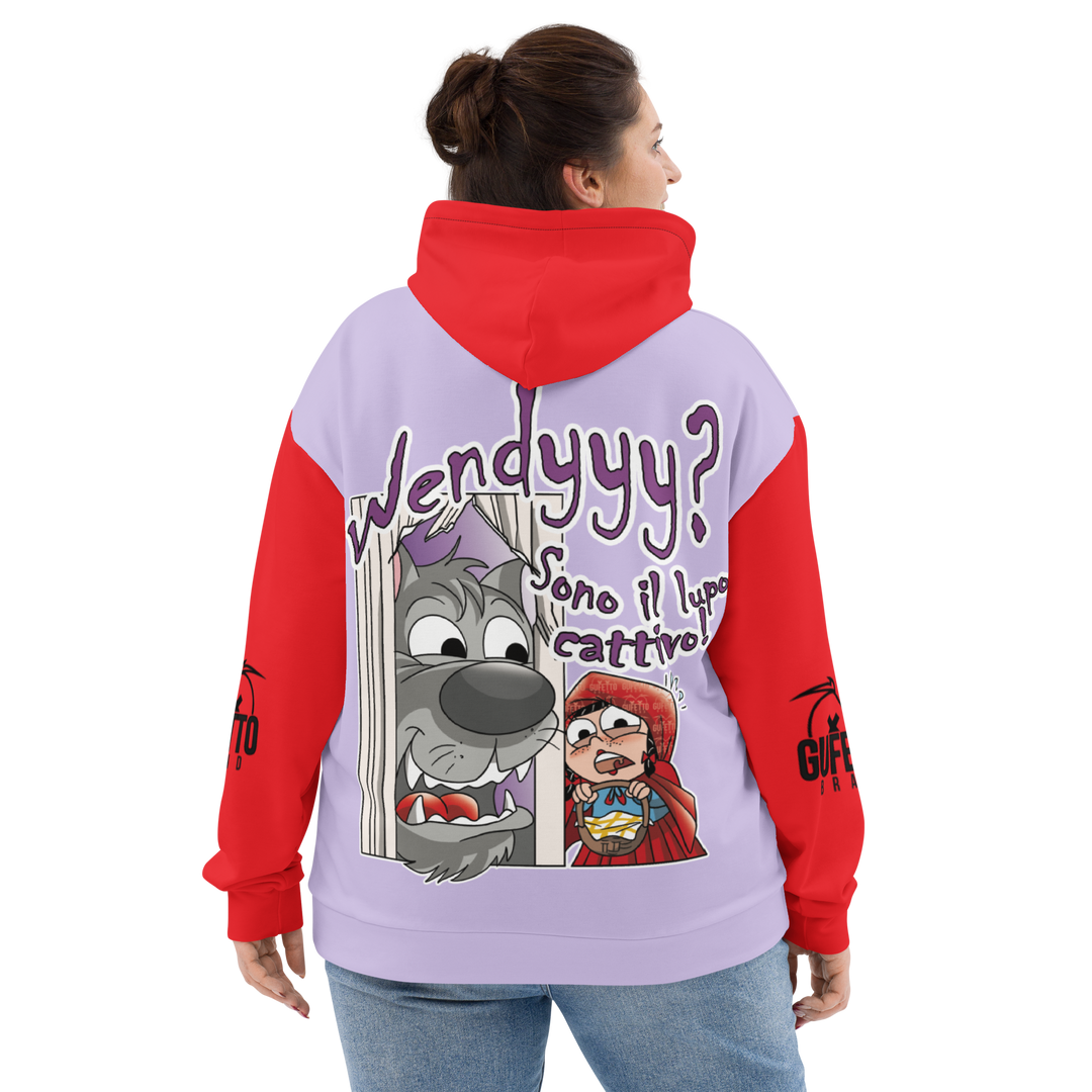 Felpa con cappuccio Uomo/Donna WENDY - Gufetto Brand 