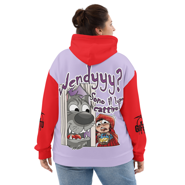 Felpa con cappuccio Uomo/Donna WENDY - Gufetto Brand 