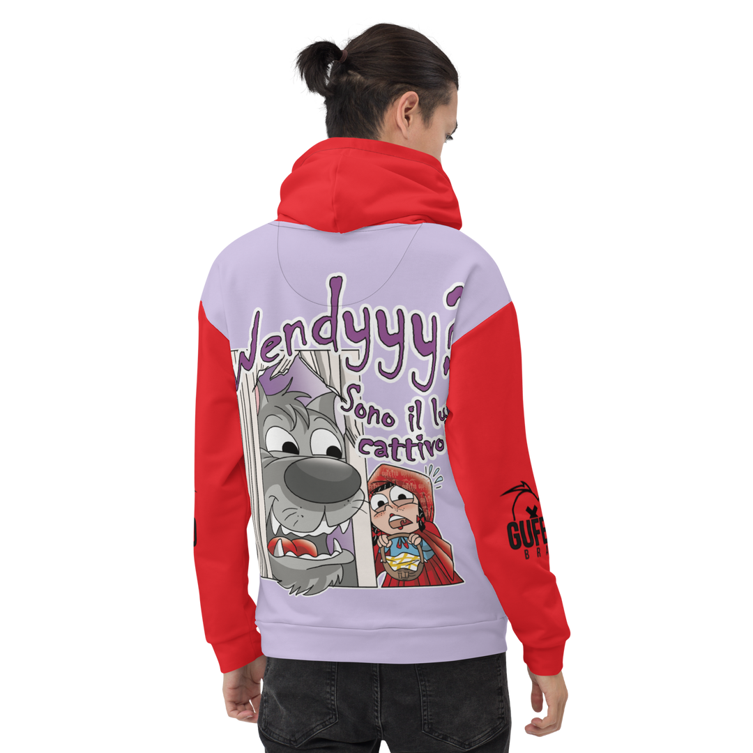Felpa con cappuccio Uomo/Donna WENDY - Gufetto Brand 