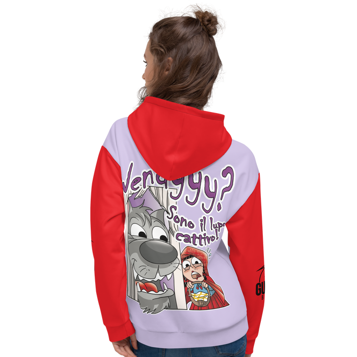 Felpa con cappuccio Uomo/Donna WENDY - Gufetto Brand 