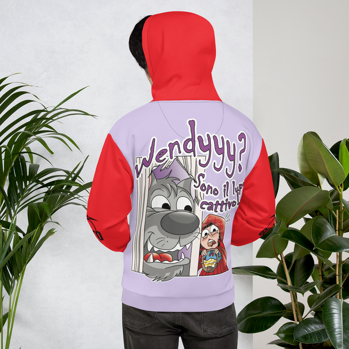 Felpa con cappuccio Uomo/Donna WENDY - Gufetto Brand 