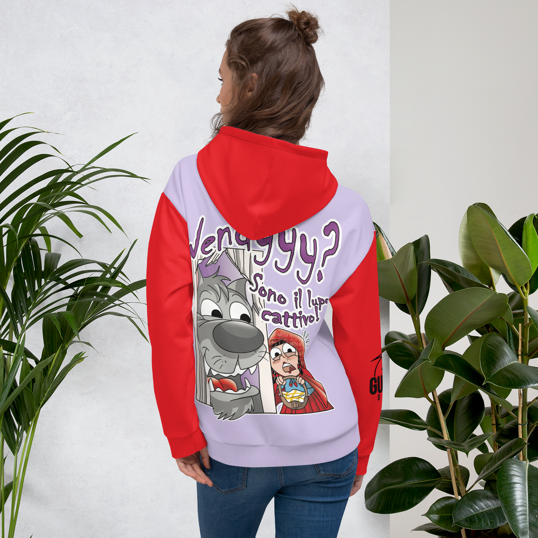 Felpa con cappuccio Uomo/Donna WENDY - Gufetto Brand 