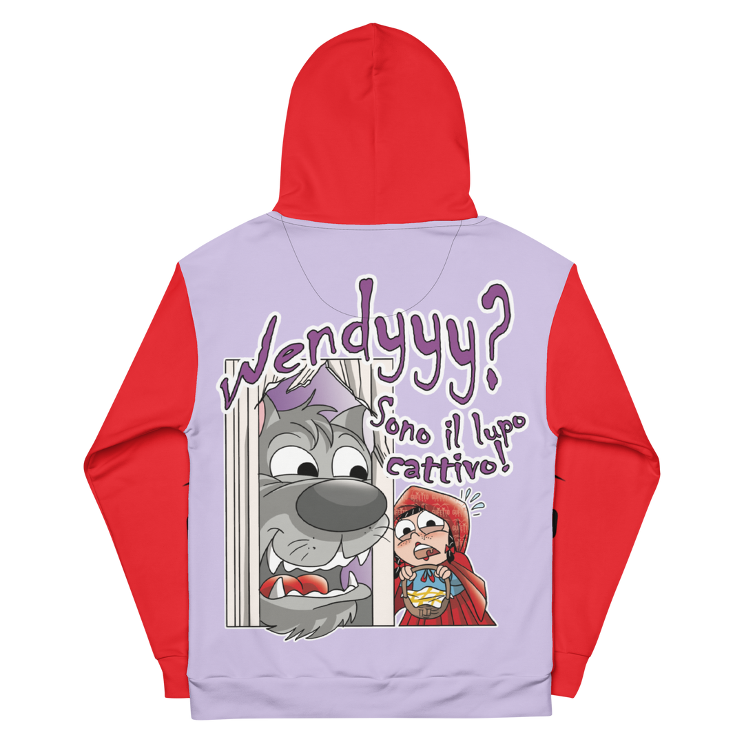 Felpa con cappuccio Uomo/Donna WENDY - Gufetto Brand 