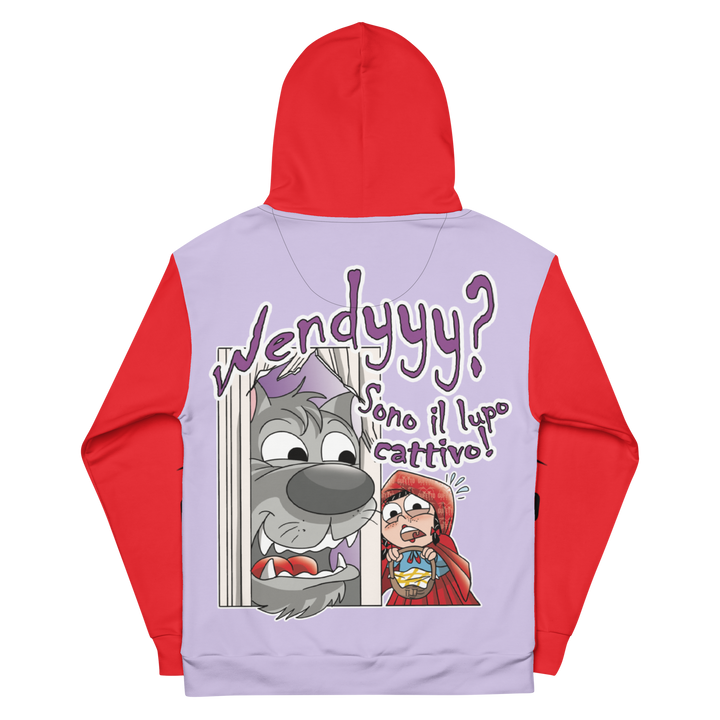 Felpa con cappuccio Uomo/Donna WENDY - Gufetto Brand 