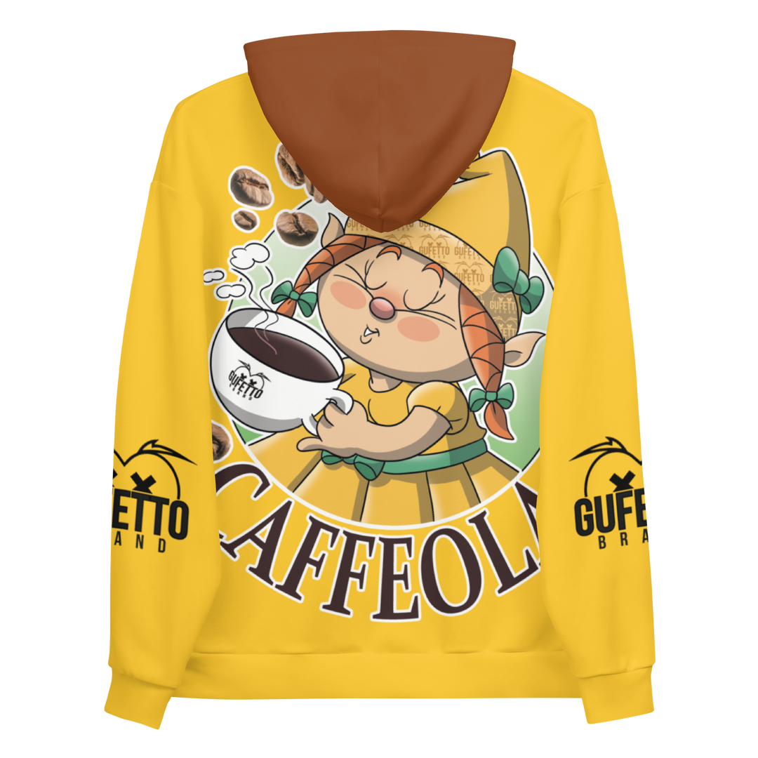 Felpa con cappuccio Uomo/Donna CAFFEOLA - Gufetto Brand 