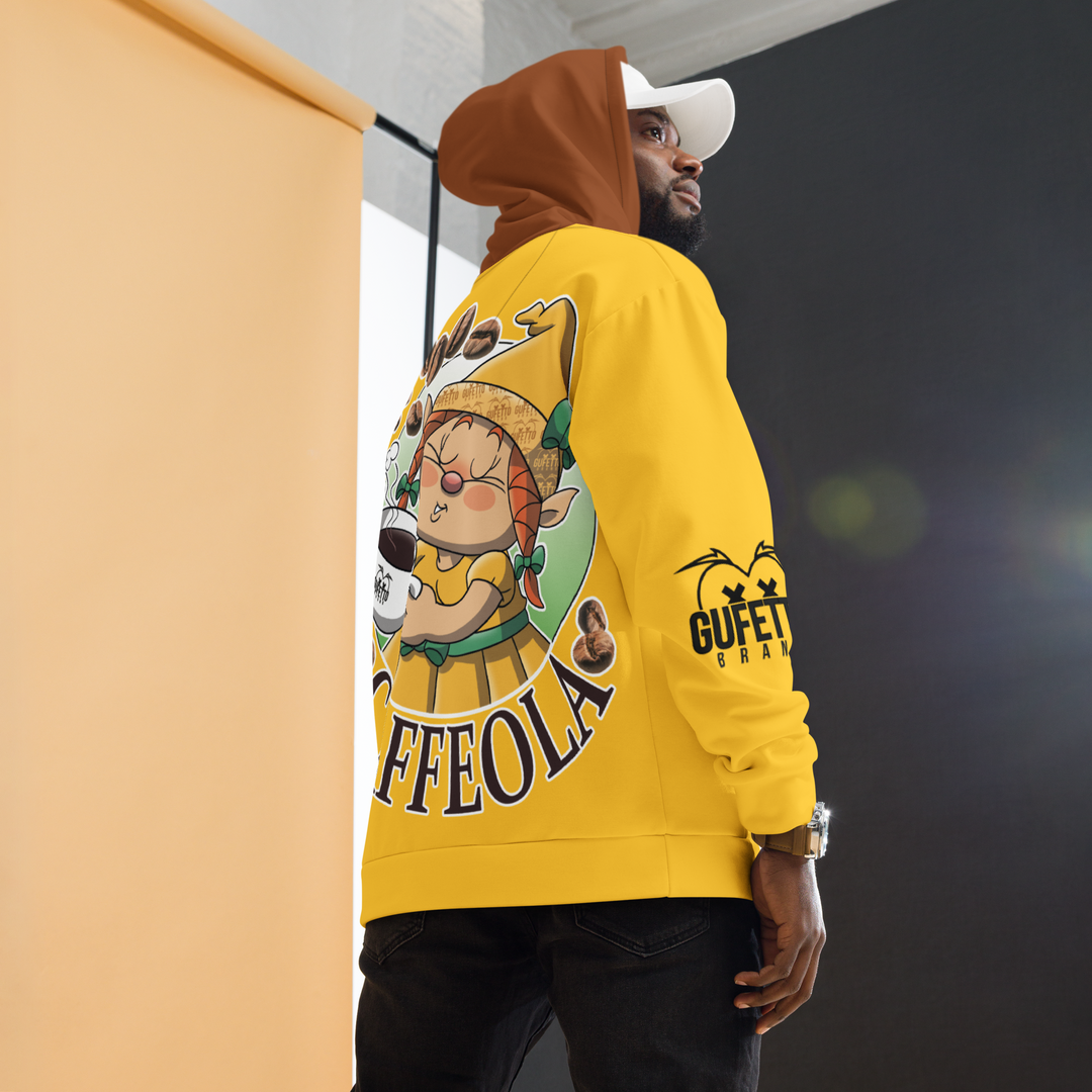 Felpa con cappuccio Uomo/Donna CAFFEOLA - Gufetto Brand 