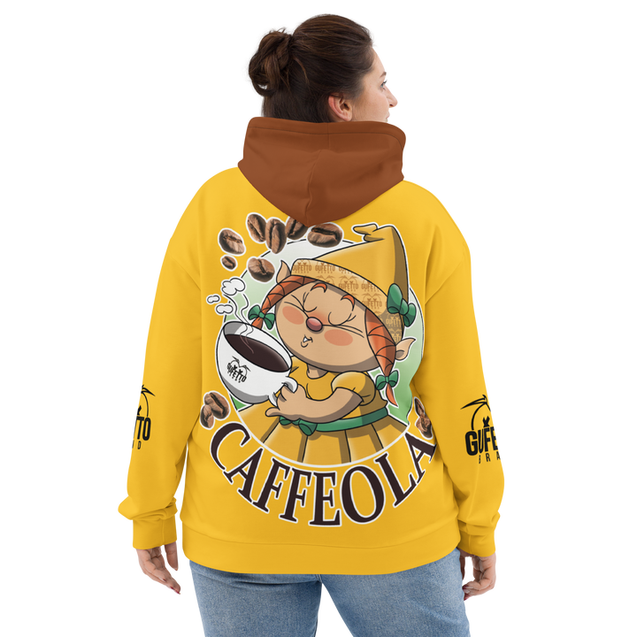 Felpa con cappuccio Uomo/Donna CAFFEOLA - Gufetto Brand 