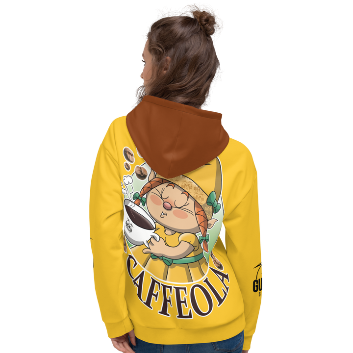 Felpa con cappuccio Uomo/Donna CAFFEOLA - Gufetto Brand 