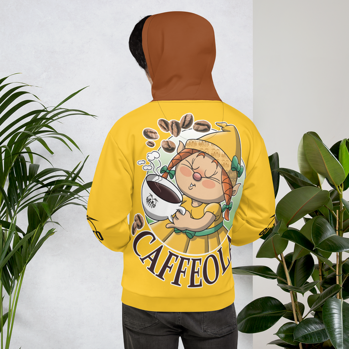 Felpa con cappuccio Uomo/Donna CAFFEOLA - Gufetto Brand 