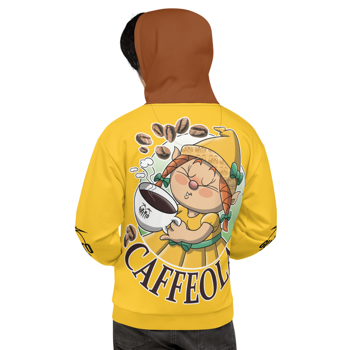 Felpa con cappuccio Uomo/Donna CAFFEOLA - Gufetto Brand 