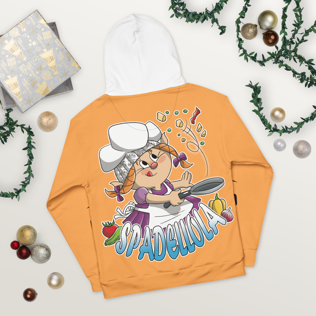 Felpa con cappuccio Uomo/Donna SPADELLOLA - Gufetto Brand 