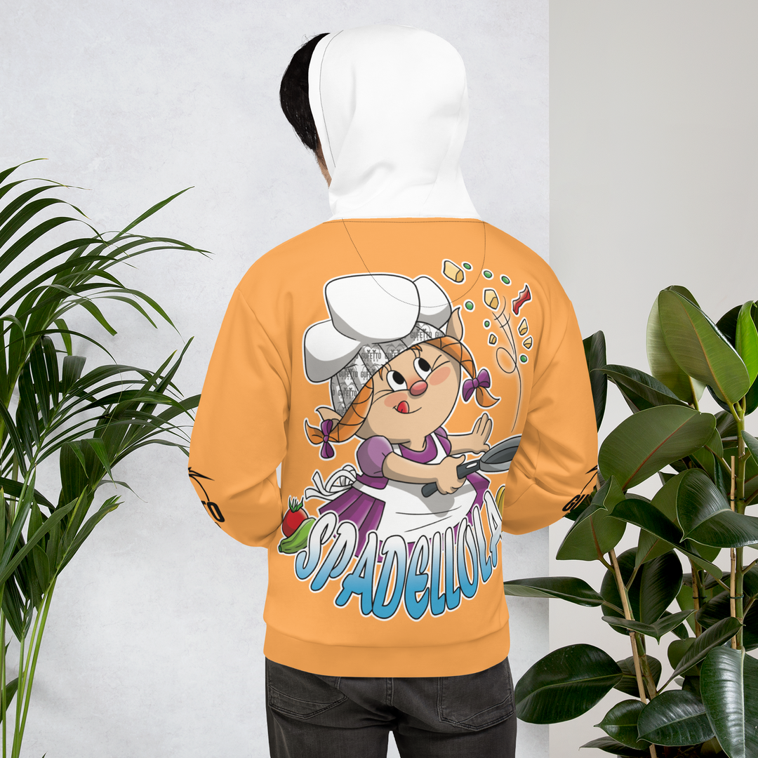 Felpa con cappuccio Uomo/Donna SPADELLOLA - Gufetto Brand 