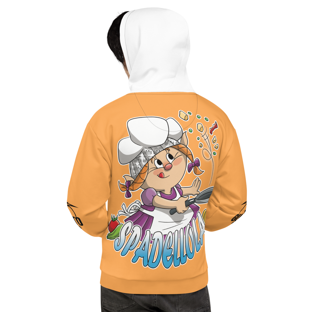 Felpa con cappuccio Uomo/Donna SPADELLOLA - Gufetto Brand 