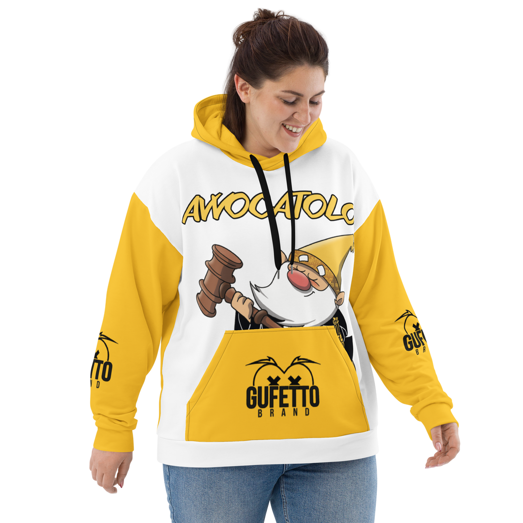 Felpa con cappuccio AVVOCATOLO - Gufetto Brand 