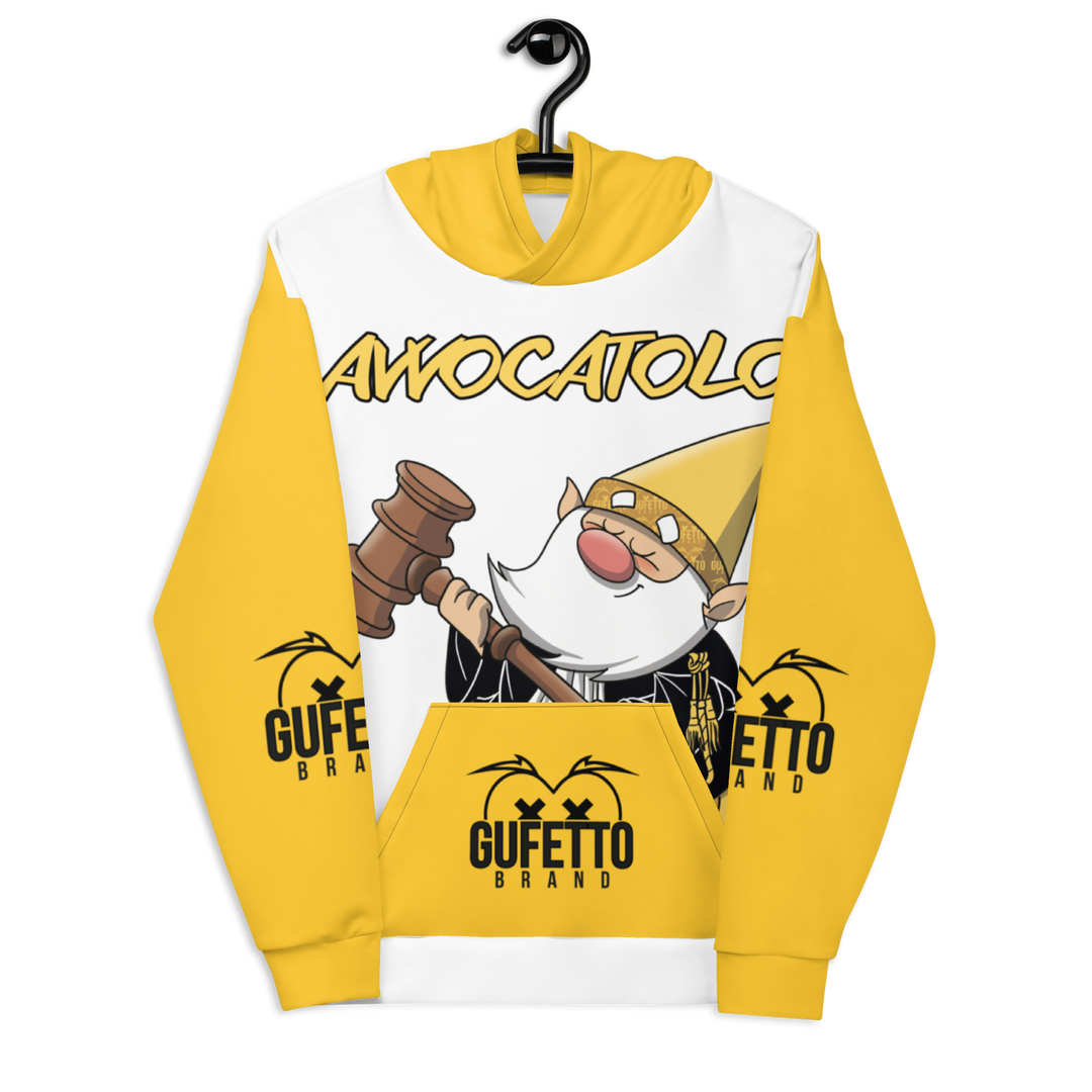Felpa con cappuccio AVVOCATOLO - Gufetto Brand 