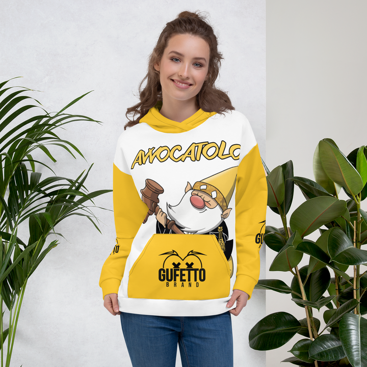 Felpa con cappuccio AVVOCATOLO - Gufetto Brand 