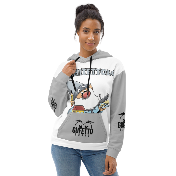 Felpa con cappuccio ARCHITETTOLO - Gufetto Brand 