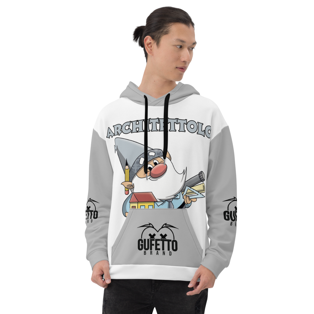 Felpa con cappuccio ARCHITETTOLO - Gufetto Brand 