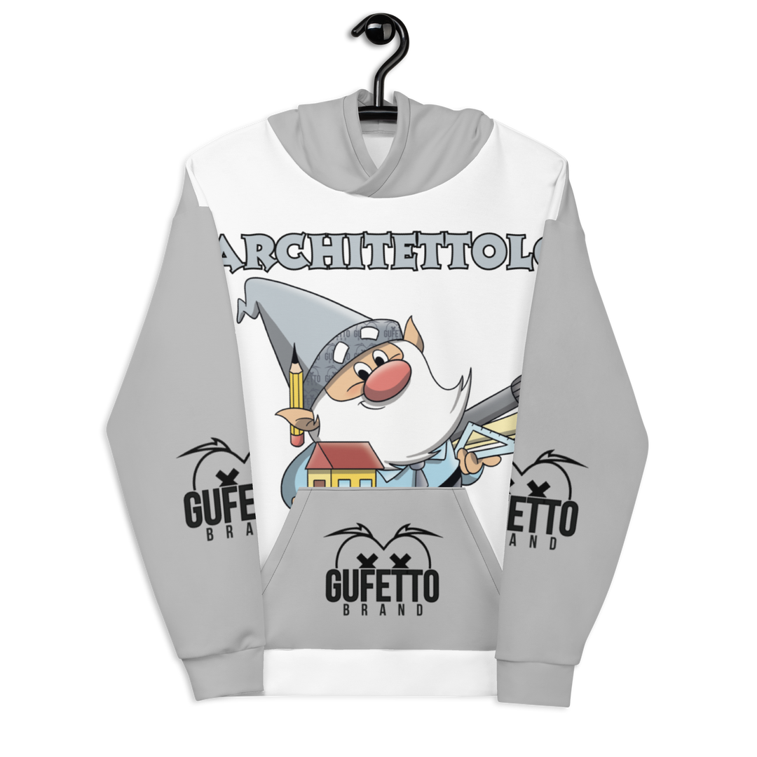 Felpa con cappuccio ARCHITETTOLO - Gufetto Brand 