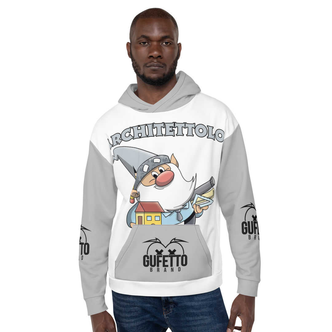 Felpa con cappuccio ARCHITETTOLO - Gufetto Brand 