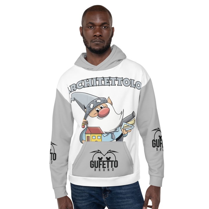 Felpa con cappuccio ARCHITETTOLO - Gufetto Brand 
