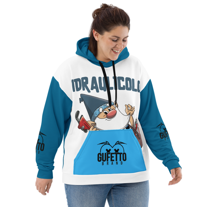 Felpa con cappuccio IDRAULICOLO - Gufetto Brand 