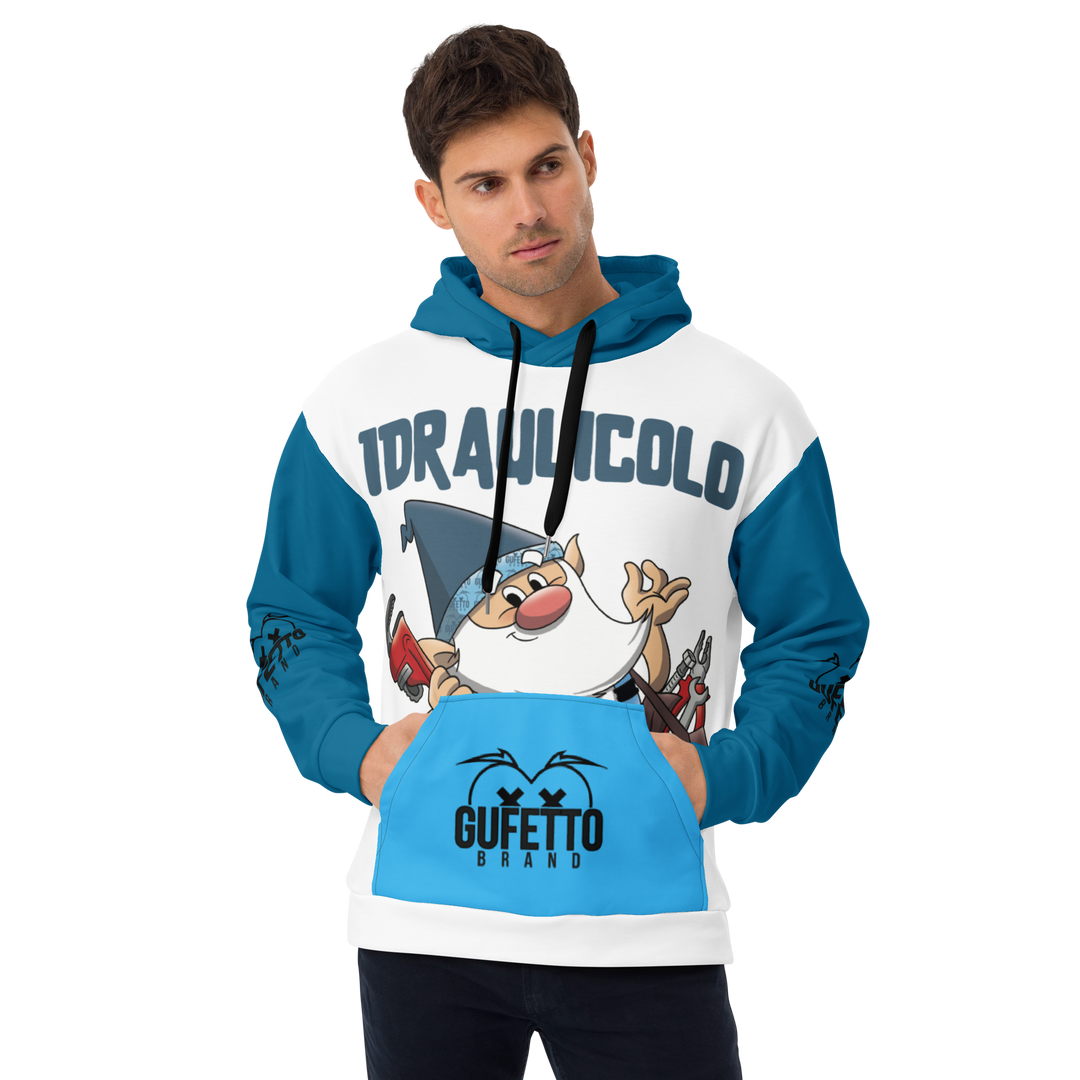 Felpa con cappuccio IDRAULICOLO - Gufetto Brand 