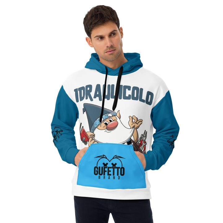 Felpa con cappuccio IDRAULICOLO - Gufetto Brand 